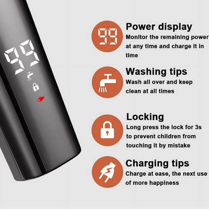 Beard Trimmer for Men Body Mustache Nose Hair Groomer Cordless Trimmer 6 in 1 Grooming Kit Waterproof USB Rechargeable