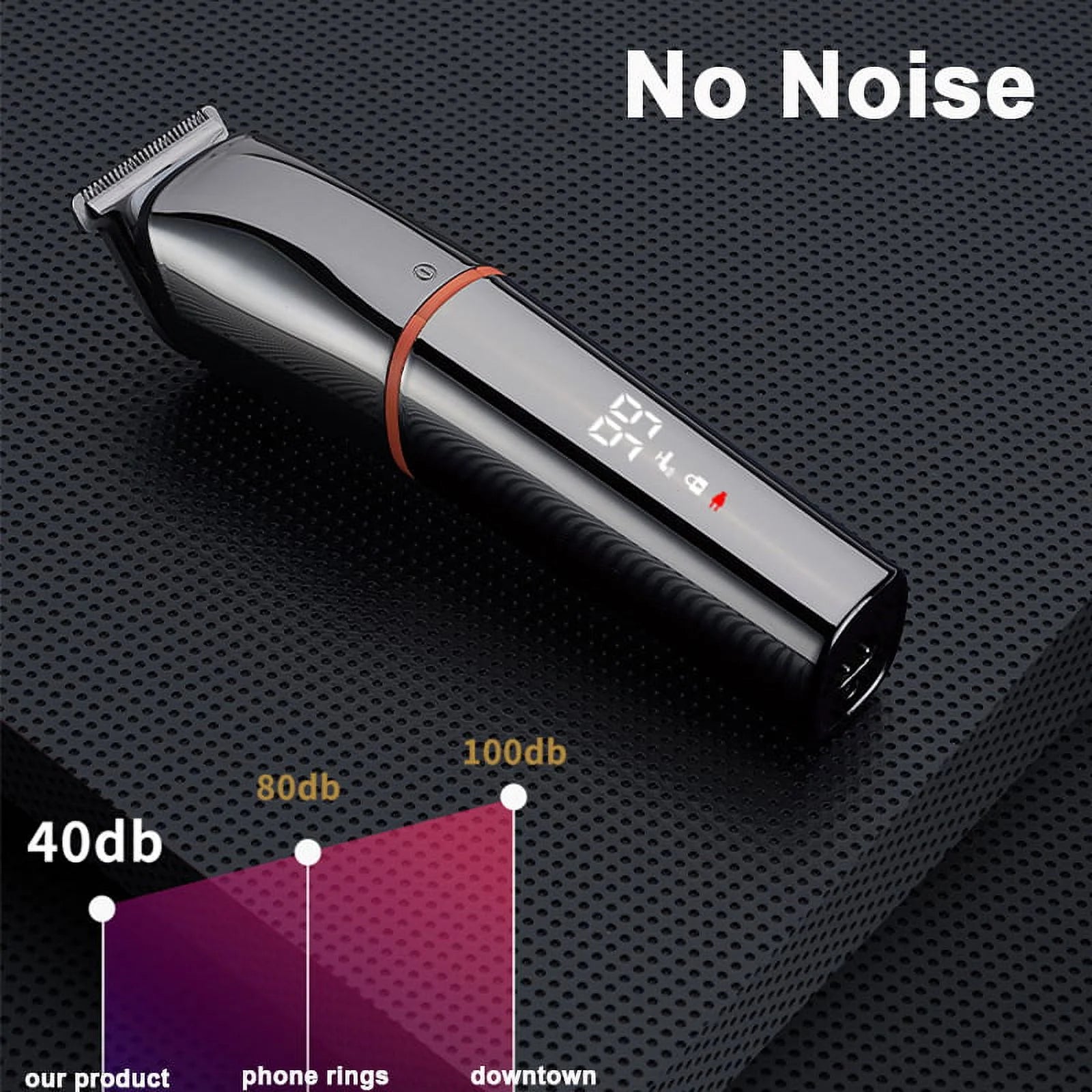 Beard Trimmer for Men Body Mustache Nose Hair Groomer Cordless Trimmer 6 in 1 Grooming Kit Waterproof USB Rechargeable