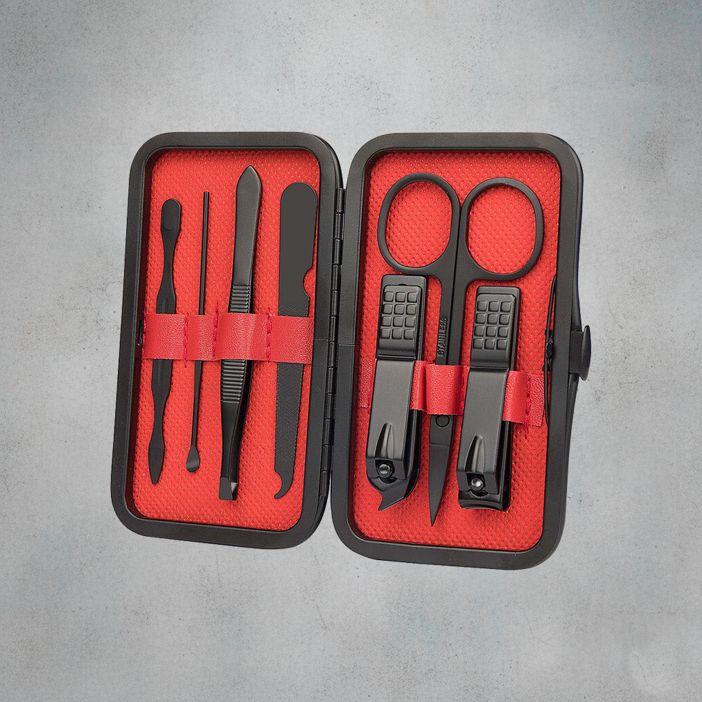 Manicure & Pedicure – 7 Piece Kit with Case